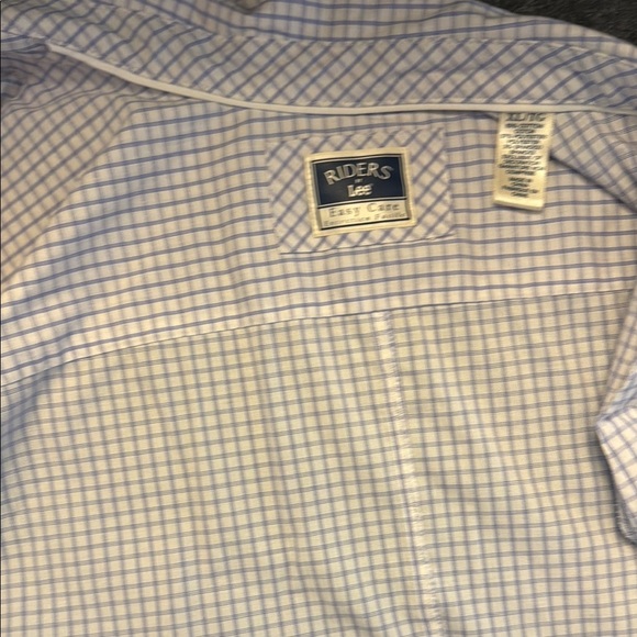 Riders by Lee Easy Care Women’s Blue and white Checkered Shirt. XL. - Picture 11 of 12